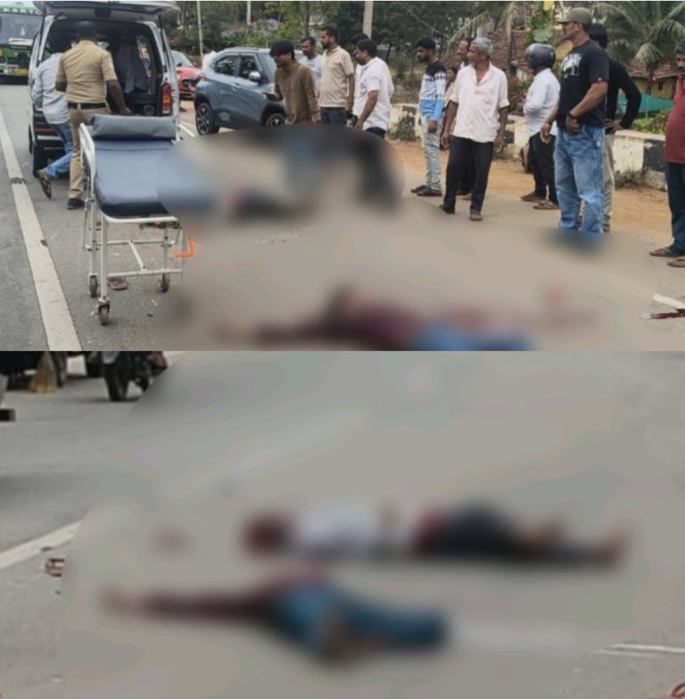 ಕಡೂರಿನಲ್ಲಿ ಭೀಕರ ಅಪಘಾತ: ಸರ್ಕಾರಿ ಬಸ್ ಹರಿದು ಇಬ್ಬರು ಬೈಕ್ ಸವಾರರು ಸಾವು